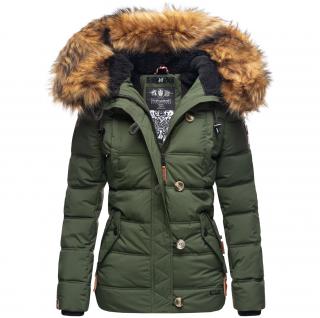 Dámska zimná bunda Zoja Navahoo - OLIVE Veľkosť: L