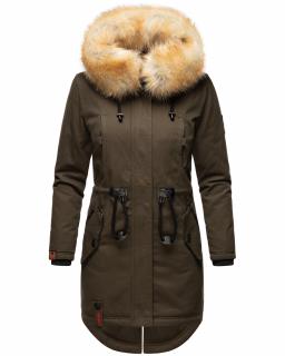 Dámska zimná dlhá bunda Bombii Navahoo - ANTRACITE Veľkosť: L