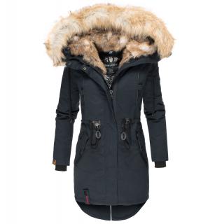 Dámska zimná dlhá bunda Bombii Navahoo - NAVY Veľkosť: M
