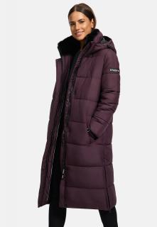 Dámska zimná dlhá bunda Reliziaa Marikoo - DUSTY PLUM Veľkosť: 3XL