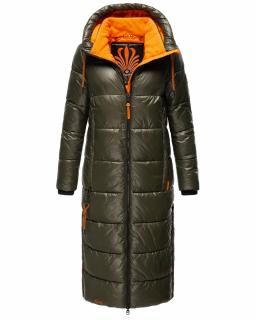 Dámsky kabát Schmuseengel Navahoo - DARK OLIVE Veľkosť: XL