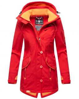 Dámsky outdoorový kabát (dlhá bunda) Soulinaa Marikoo - RED Veľkosť: XS