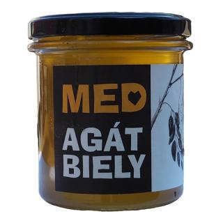 Med Agát biely 450 g (Kvalitný med vyrobený včelami 450 g)