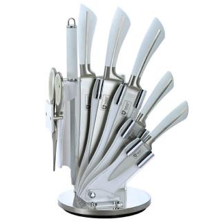 Nerezová súprava nožov WHITE (Nerezová súprava nožov s otočným)