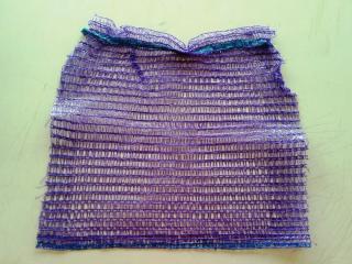 Balené po 100ks - Rašlové vrece na 3kg FIALOVÉ (rozmer 27x33 cm, s úväzkom)