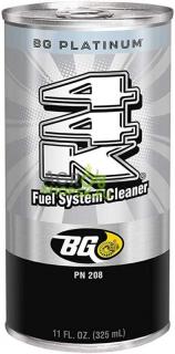 BG 208 44K PLATINUM - FUEL SYSTEM CLEANER - dekarbonizácia pre palivový systém benzín 325ml (Balenie na 70l benzínu)