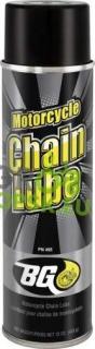BG 495 Chain Lube -  Sprej na mazanie reťazí (Používa sa tam, kde je nutné použiť adhezívne mazanie.  Je vodeodolný.  Odoláva extrémnym teplotám v mraze i teple.)