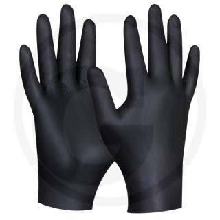 Gebol Jednorázové rukavice „Black Nitril Ultra Strong“ nepudrované, 80 ks ( )