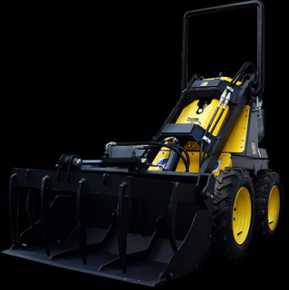Mini nakladač TUR N520 14 HP elektrický štartér - Briggs  Stratton - Príplatkové pneu v cene 8:50 - 12 (Zjednodušte si prácu na vašej farme alebo podniku!)
