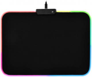 Podsvietená herná podložka pod myš RGB 35 cm