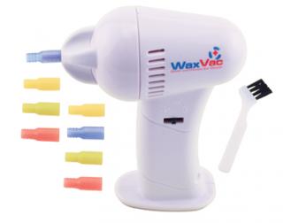Prístroj na čistenie uši WaxVac - prevratné zariadenie na čistenie uši
