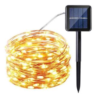 Solárne vianočné osvetlenie drôt 200 LED