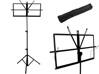 Stojan statív na noty profesionálne skladacie