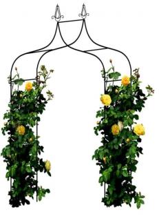 Vchodová oblúková pergola oblúk na ruže