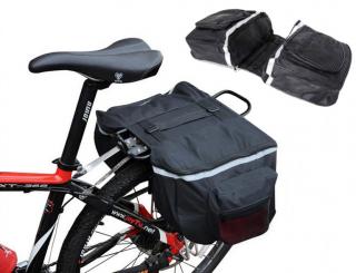 Veľká taška taška na bicykel batoh na nosič rack