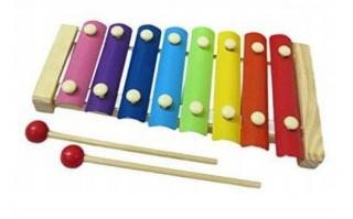 Xylofón detské farebné cimbálku