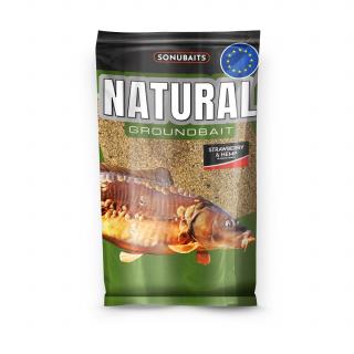 Sonubaits Natural Srrawbery &amp; Hemp 1kg (Sonubaits Natural Srrawbery &amp; Hemp 1kg)