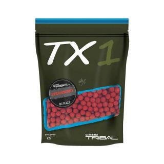 TX1  Boilies Jahoda 15mm, 1kg (Shimano)