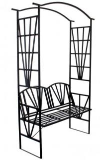 Pergola záhradná s lavičkou PROPER PRO6085