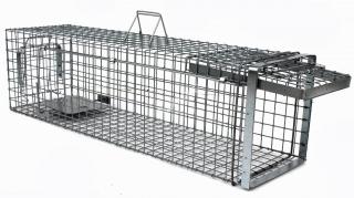 PROPER Pasca na líšky PRO8 MAX 120x34x43cm (Jednostranná pasca na odchyt kuny, mačky, bobry, jazvece, líšky 120x34x43cm)