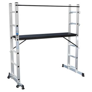 PROtechnik Lešenie 2x6 147x40cm 3v1 s kolieskami