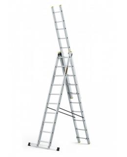 Rebrík PROPER AL 3x10 priečok 6,7m