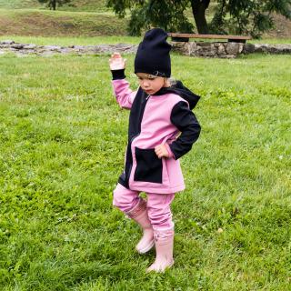 Softshellová bunda Why Mirror Pink (Funkčná softshell bunda ušitá na Slovensku v dielni WHY v štýle slow s dôrazom na udržateľnosť a kvalitu. Odolá vetru, dažďu aj snehu a príjemne zahreje.)