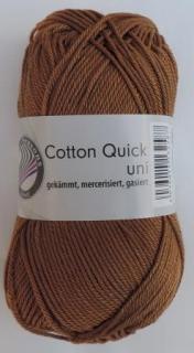 Cotton Quick uni - Caramell - karamelová - 865-123