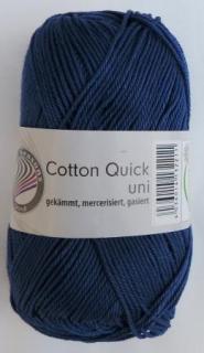 Cotton Quick uni - Enzian - modrá - 865-113