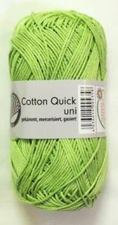 Cotton Quick uni - Hellgrun - sv.zelená - 865-50