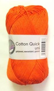 Cotton Quick uni - Orange - pomarančová - 865-91