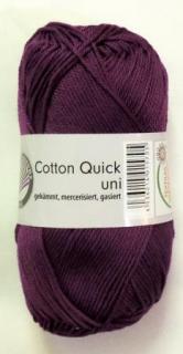 Cotton Quick uni - Purpur-purpurová - 865-67