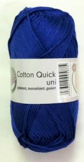 Cotton Quick uni - Royalblau-kráľ.modrá - 865-89