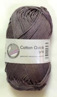 Cotton Quick uni - Silbergrau-striebornosivá - 865-70
