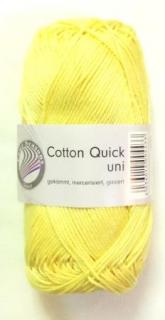 Cotton Quick uni - Sonnengelb - žltá - 865-03