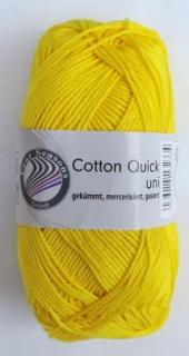 Cotton Quick uni - Zitrone - citrónová - 865-117