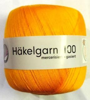 Hakelgarn 100 - Orange - 813-134