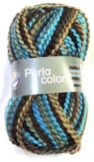 Perla color - Braun-turkis mix 3354-15