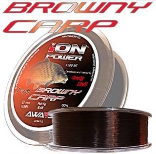 AWA´S Ion Power Browny Carp 0,309mm/ 11,95kg silon