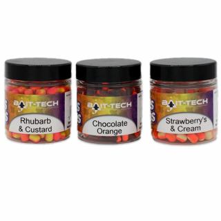 BAIT-TECH DUO COL CRITICALS WAFTERS - RHUBARB AND CUSTARD 5 MM (50 ML) (rebarbora a puding)