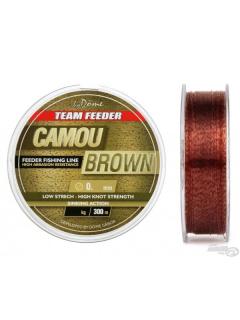 BY DÖME TEAM FEEDER CAMOU BROWN LINE 0,20 MM / 300 M (5,30kg)