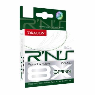 Dragon Šnúra RNS 8X Invisible Braid 150m 0,14mm zelená (11,85kg)