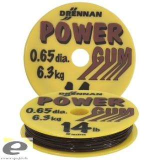DRENNAN POWER GUMA 0,65mm 10m (6.3kg / 14lb)
