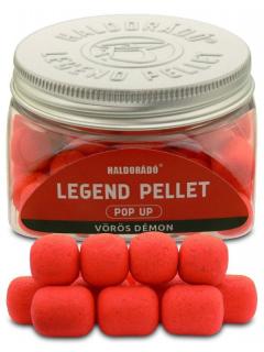 HALDORÁDÓ LEGEND PELLET POP UP 12, 16 MM - ČERVENÝ DEMON / JAHODA (50g)