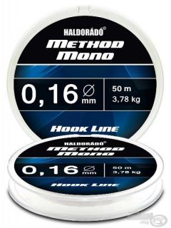 HALDORÁDÓ METHOD MONO HOOK LINE 0,16MM / 50M - 3,78 KG