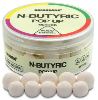 Haldorádó N-Butyric Pop Up Method 9, 11 mm - Vajsav Natural - N-Butyric Natural (30g)