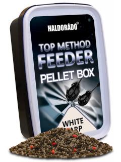 Haldorádó Top Method Feeder Pellet Box - White Carp (400g)