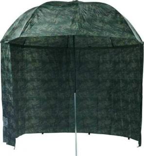 Mivardi Camou PVC dáždnik s bočnicami 250cm (PVC camou umbrella + tent)