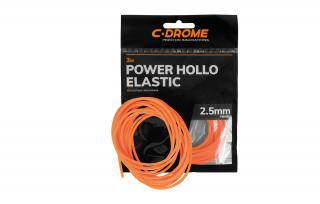 Preston C-drome POWER HOLLO ELASTIC 3m 2,5mm (dutá guma)