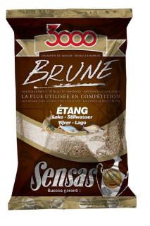 Sensas 3000 Brune Etang (jezero-hnědá) 1kg